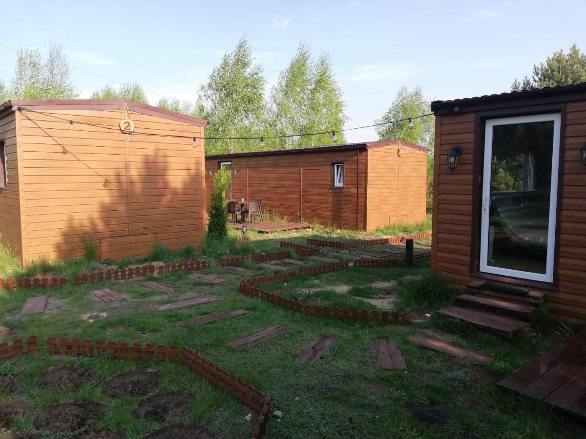 Miodowy Zakatek Caloroczne Domki I Pokoje Przy Suntago, Deepspot, Pyszne Sniadania, Grill, Ognisko Mszczonów Exterior foto