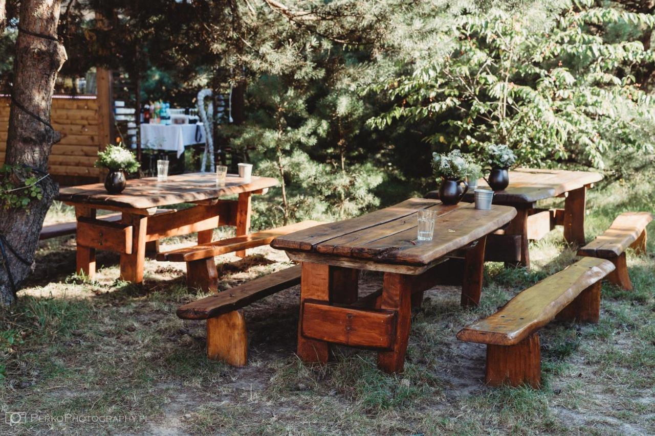 Miodowy Zakatek Caloroczne Domki I Pokoje Przy Suntago, Deepspot, Pyszne Sniadania, Grill, Ognisko Mszczonów Exterior foto